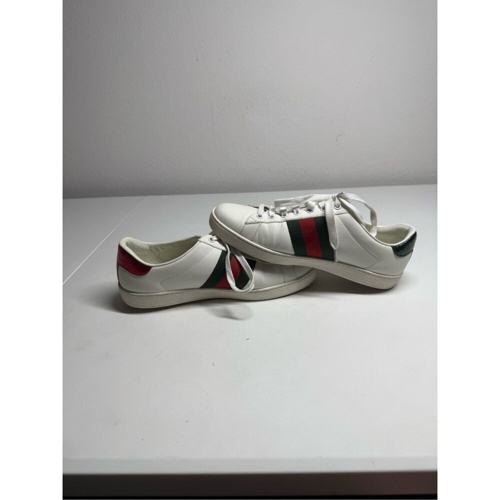 Gucci Ace Embroidered Snake Sneakers Size 42 EU/ 9 US Men’s 10,5 Women’s - Picture 12 of 16